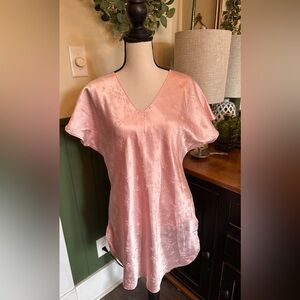 Vintage Rise Stevens Slip Dress Muumuu Nightgown With Floral Details Small